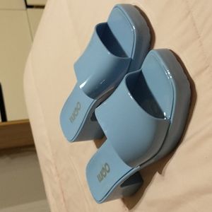 Size 8. Ego. New W Tags. Square Toe Low Heel Sandals